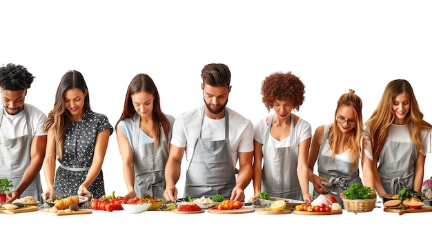 Group cooking workshop